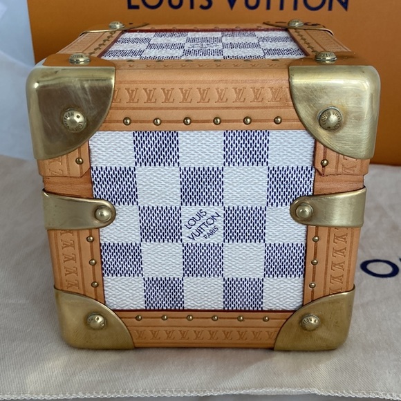 LOUIS Vuitton Damier Azur Coffret Merveilles PM - Picture 4 of 14